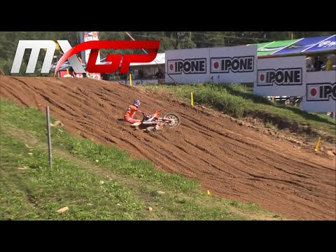 Herlings crash - MXGP Time Practice - MXGP of Latvia 2020