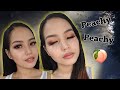 Peachy Peachy MakeUp Tutorial with &#39;di papakabog na 3D lashes  😂 | Russelle Dableo