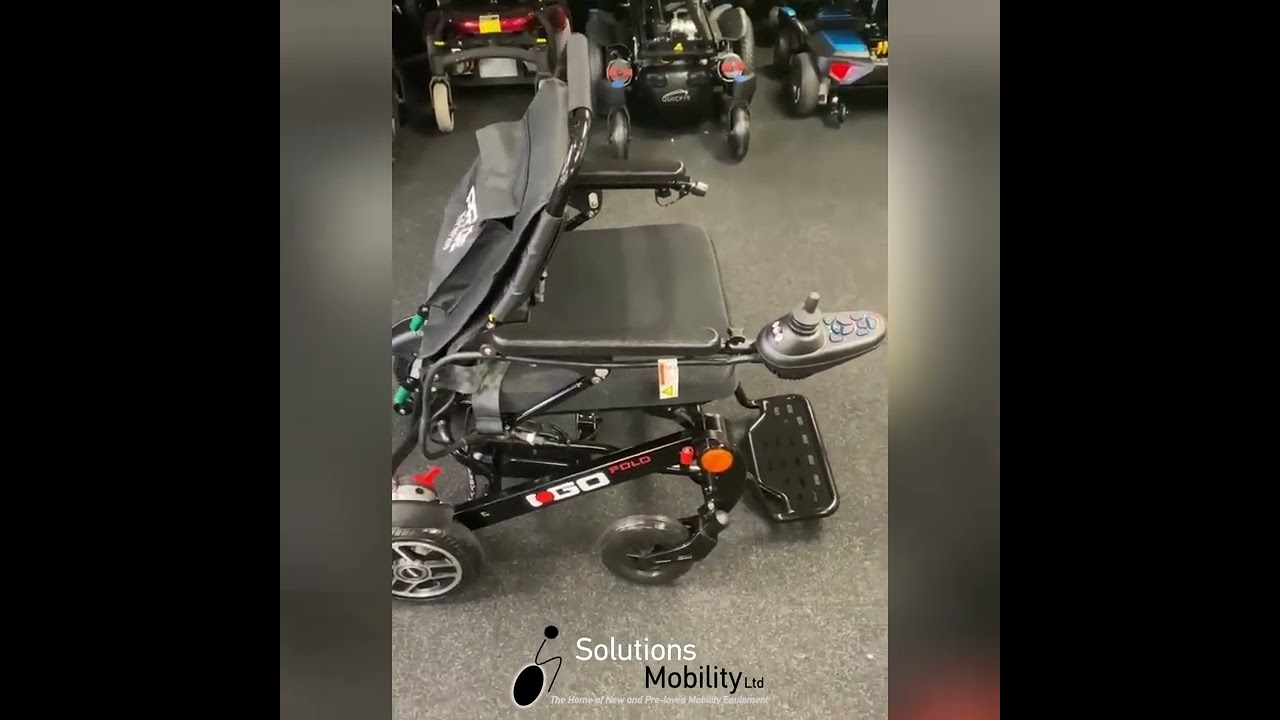 Folding a Pride iGo Wheelchair YouTube