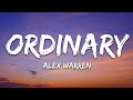 Alex Warren Ordinary Lyrics