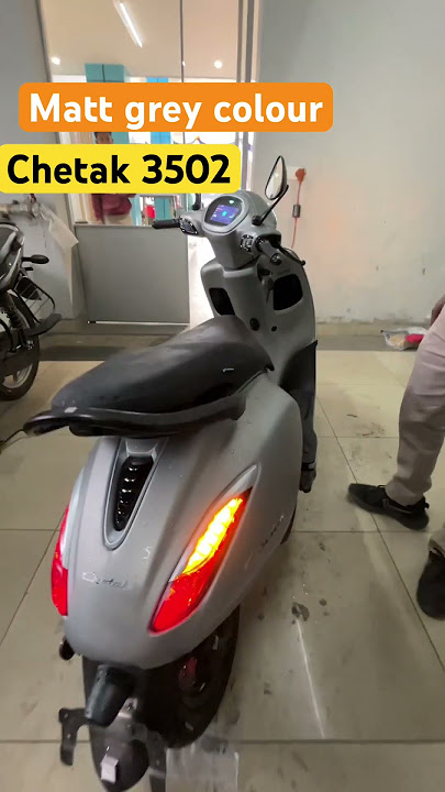 Bajaj Chetak 3502 grey Matt colour