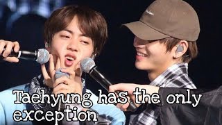 TAEJIN MOMENT - Taehyung Is The Only Exception - How Jin love Taehyung [TaeJin VJin 태진 뷔진]