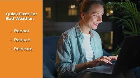 How Bad Weather Can Affect Your Internet Connection