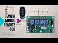 Review Remote Control 4 Channel input 220V
