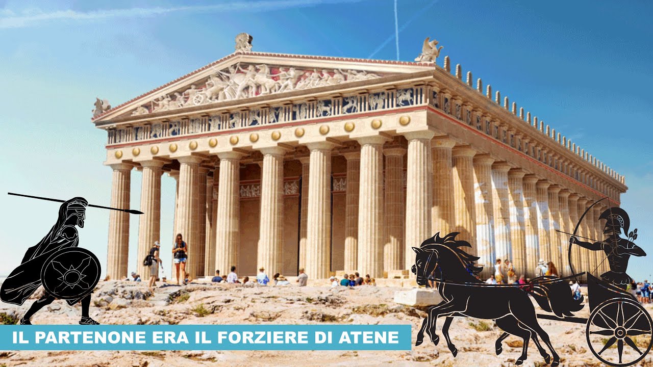 Scoperto il TESORO dell’ATTICA: il Tetto del PARTENONE era il Forziere di ATENE