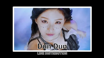 EVERGLOW - Dun dun (Line Distribution) REQUESTED