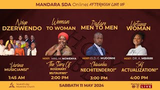 Mandara SDA Church || Sabbath Afternoon Online Worship|| Date: 11 May 2024 || Time: 1:45pm ||