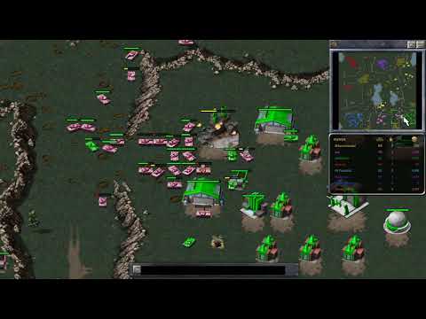 Command & Conquer Red Alert Remaster - 8 Player Free For All Shoutcast #1