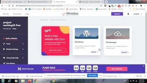 Hướng dẫn cách tạo website miễn phí bằng mã nguồn wordpress