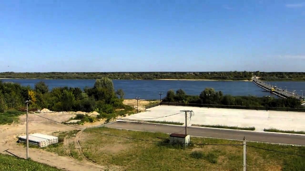 Муром понтонный мост через оку Муром понтонный мост через оку
