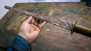 Restoration of The 100 Years Old Antique Sword [1m Long]