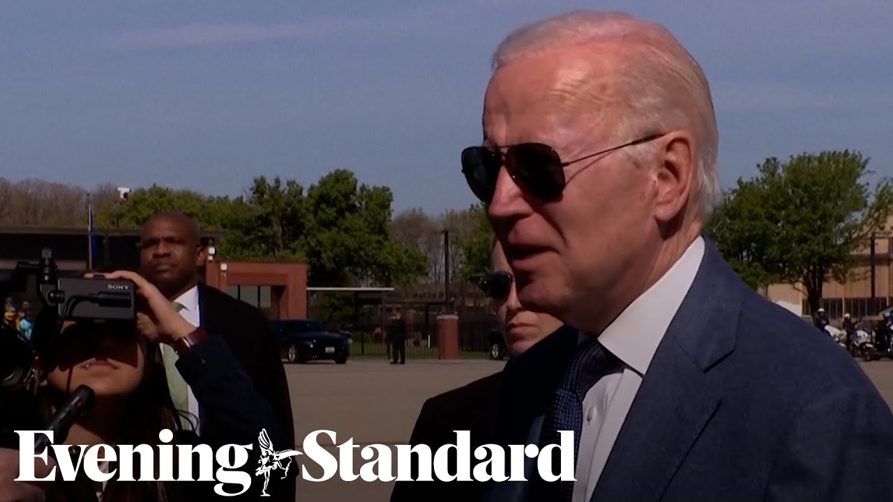 Biden says visit is to ‘keep the peace’ ahead of Belfast arrival