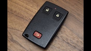 2007 Mitsubishi Outlander key fob battery replacement  EASY DIY