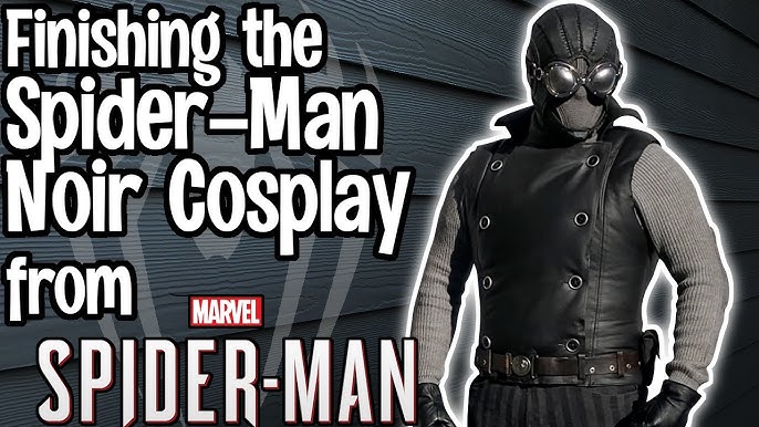 DIY Spider-Man Noir Costume - Desert Chica