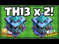 TWO Town Hall 13&#39;s in Clash of Clans! Gold Pass Clash #100