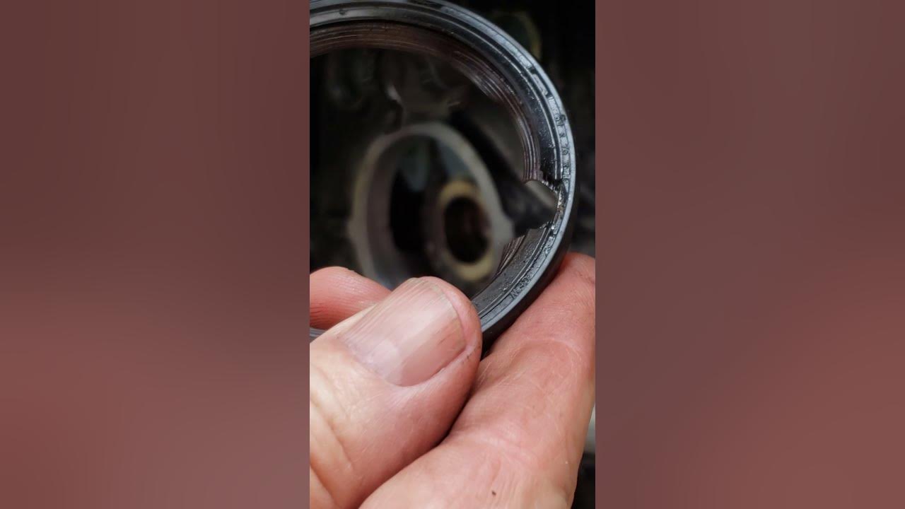 Front Main Seal Removal YouTube