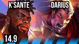 K'SANTE vs DARIUS (MID) | 4/1/13 | KR Diamond | 14.9