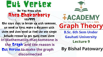 Graph Theory || Lecture 9 || Cut-Vertex || B.Sc 6th Sem Gauhati University ||