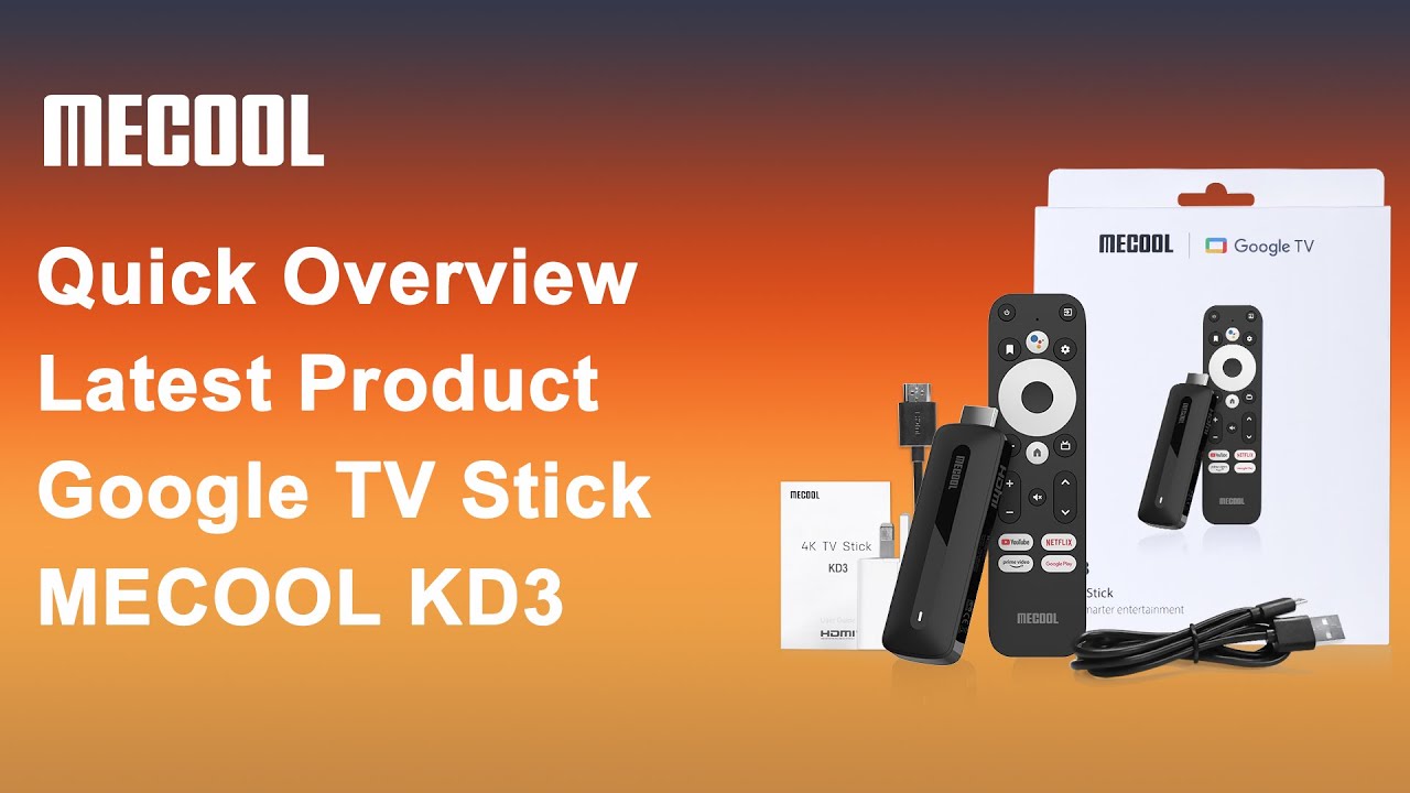 Global Mecool KD3 Smart TV Stick Netflix 4K TV Box Android 11 ATV Google  Certified Amlogic S905Y4 2GB8GB DDR4 Wifi BT TV Dongle - AliExpress