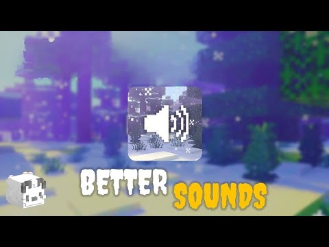 Better Sund Minecraft Better sound mcpe 1.21+ | New version Sound Effect Pack | Best Update ...