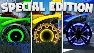 All SPECIAL EDITION Wheels In ROCKET PASS 4 Showcase