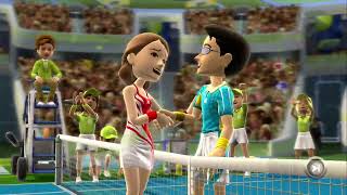 Kinect Sports Tennis - Defeat Rookie through Champion!