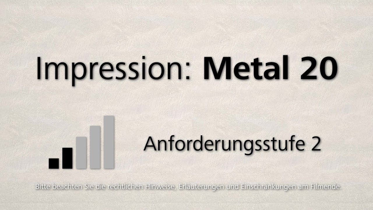 Impression: Metal 20 - Surface with metal appearance, “patina” impression