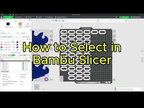 How to Select Multiple Objects in Bambu Studio (Box Select Shortcut)