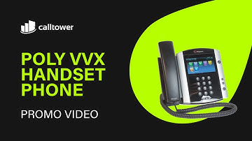 Poly VVX Handset Phone - Promo Video