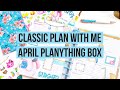 April 2021 Planything Unboxing and Classic Dashboard Happy Planner Plan With Me! Summer Spread!