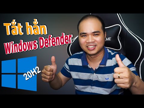 Nghe nói Win 10 20H2 không tắt được Windows Defender - Video này thử tắt xem được không