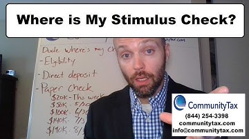 Where is my IRS Stimulus Check?!?
