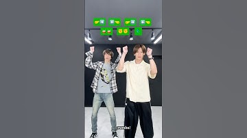 with​⁠@tomo_shuffle 【TAKITAKI】TikTok trend challenge dance tutorial TAKAHARU emoji 🕺🕺🕺#shorts