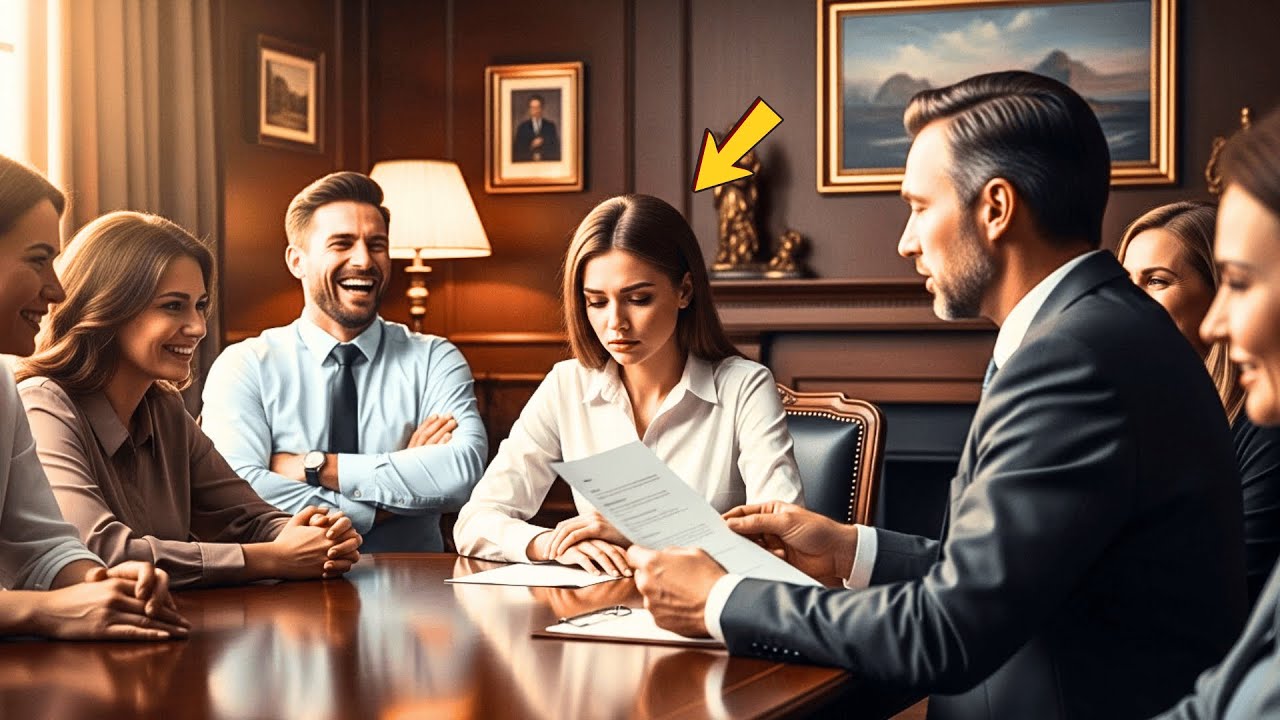 Podczas odczytania testamentu wszyscy się śmiali — dopóki prawnik nie wymówił mojego imienia...