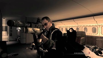 call of duty mw3 bug in plane