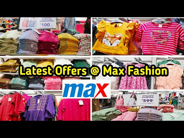 Max Kurti Top New Collection/Max Fashion Latest Festival Kurti/Max Kurti  with Price/Max Pongal Offer - YouTube