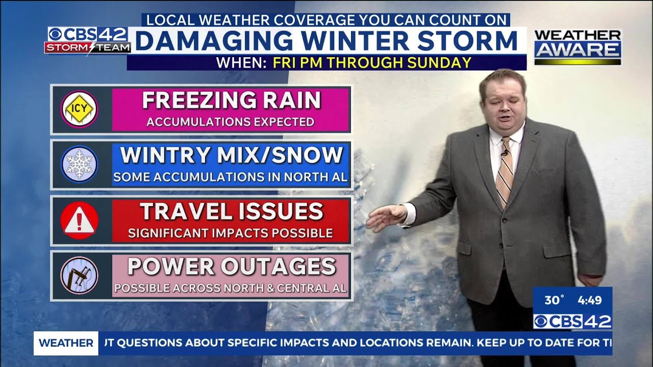Winter Storm Expected This Weekend - AM Weather 01/21/26 - YouTube