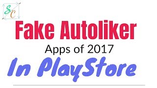 Fake Autoliker App of 2017, Don't download it screenshot 2