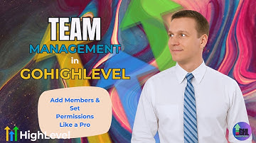 Team Management in GoHighLevel | Add Members & Set Permissions Like a Pro 💼
