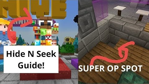 The Hive Hide and Seek Guide! (OP spot,Max taunt points!)