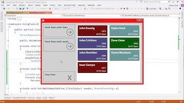 JeremyBytes - Task and Await in C# - Part 1: Consuming Asynchronous Methods