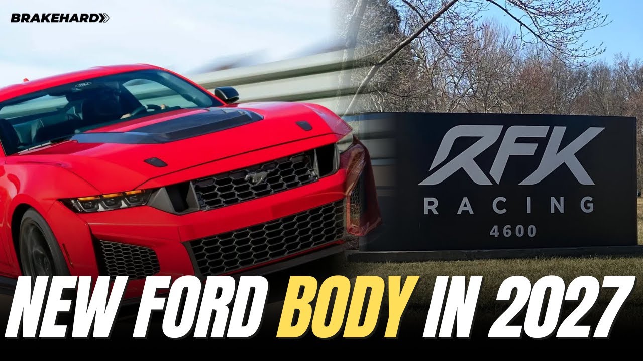 Ford NASCAR Teams Get New Body In 2027 | RFK Racing Running 4th Car At Daytona? | SVG And The Chase