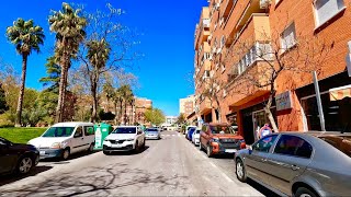 Conduciendo por Valdemoro Madrid 🚗☀️ | Mañana soleada con mucho viento | Paseo urbano 4K