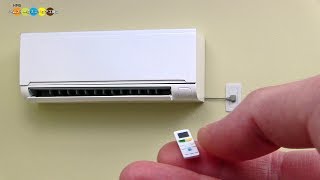 DIY Miniature Air condition ミニチュアエアコン作り