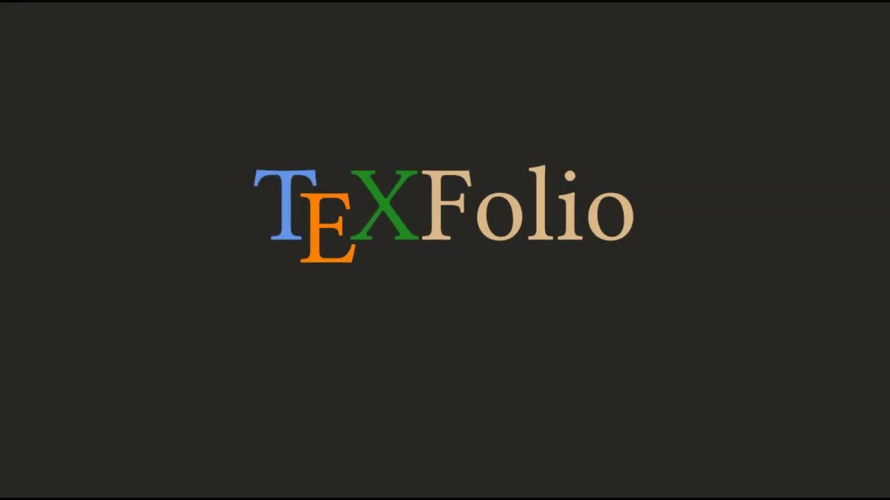 TeXFolio | Online and Offline LaTeX Compiler | TeX Editor | Authoring Tool | Free Software