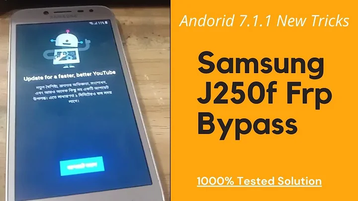 Samsung J250f Frp Bypass| Fix YouTube Update/Fix Location| Andorid 7.1.1 Frp Bypass| Update 2021
