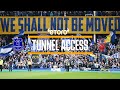 INCREDIBLE FLAG DISPLAY! | Tunnel Access: Everton v Nottingham Forest