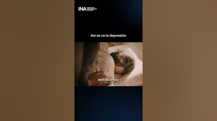 Así se ve la depresión