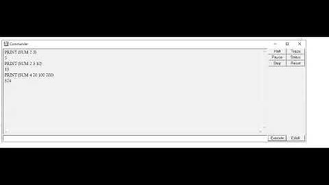 How to do the addition using  sum  command in msw logo #mswlogo #programming #concept