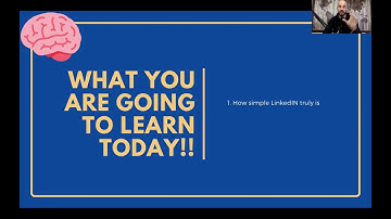 Team LinkedIn Workshop with Scott Aaron